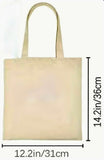 personlised canvas tote bag