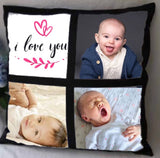 Personalised photo cushion cover