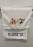 Personalised hand towels / sports towels