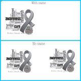 Ribbon awareness mugs